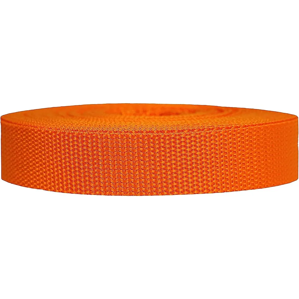 1.5" Poly Webbing - Orange