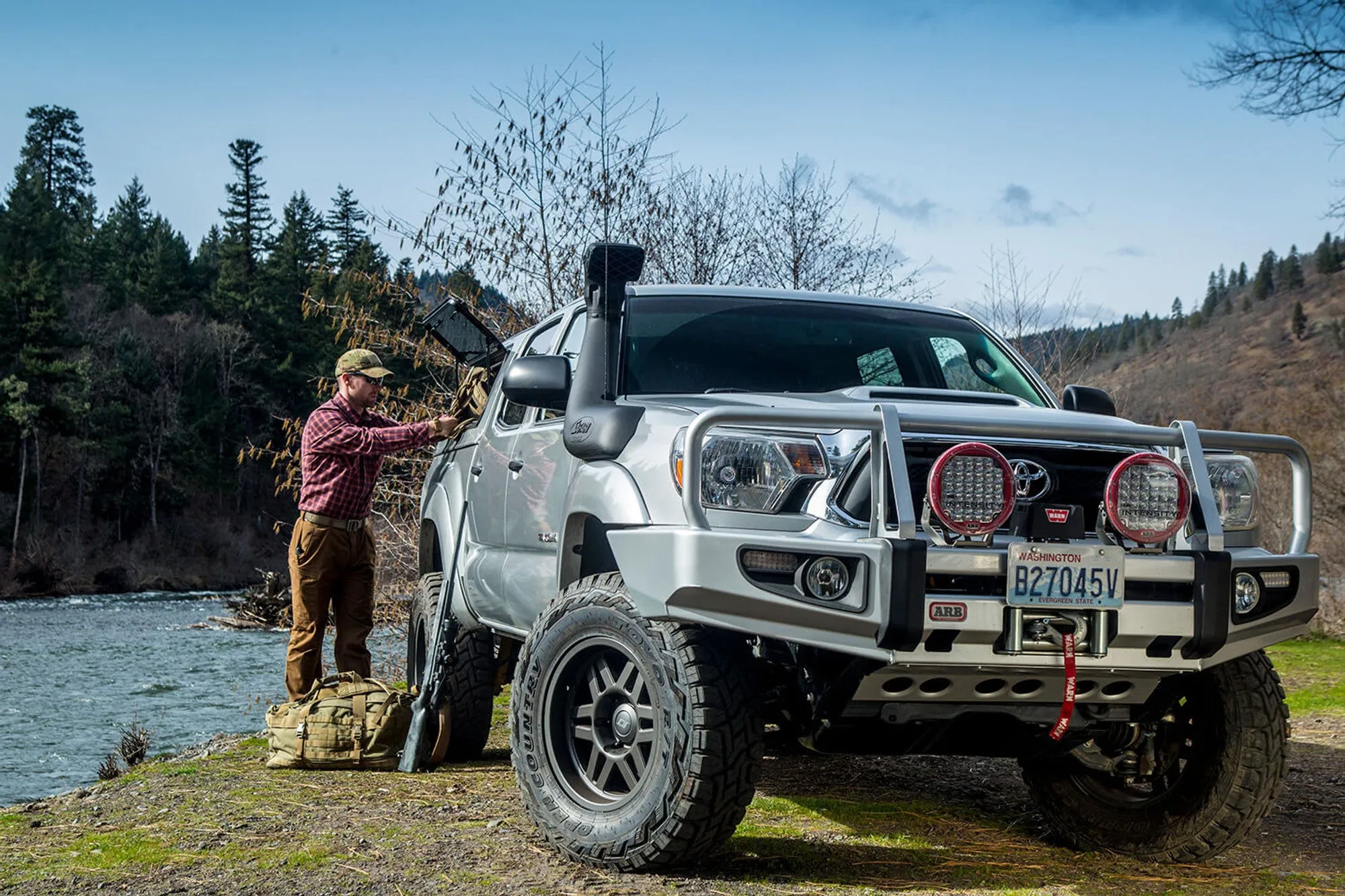 2005-15 Toyota Tacoma V6 ARB Safari Snorkel System