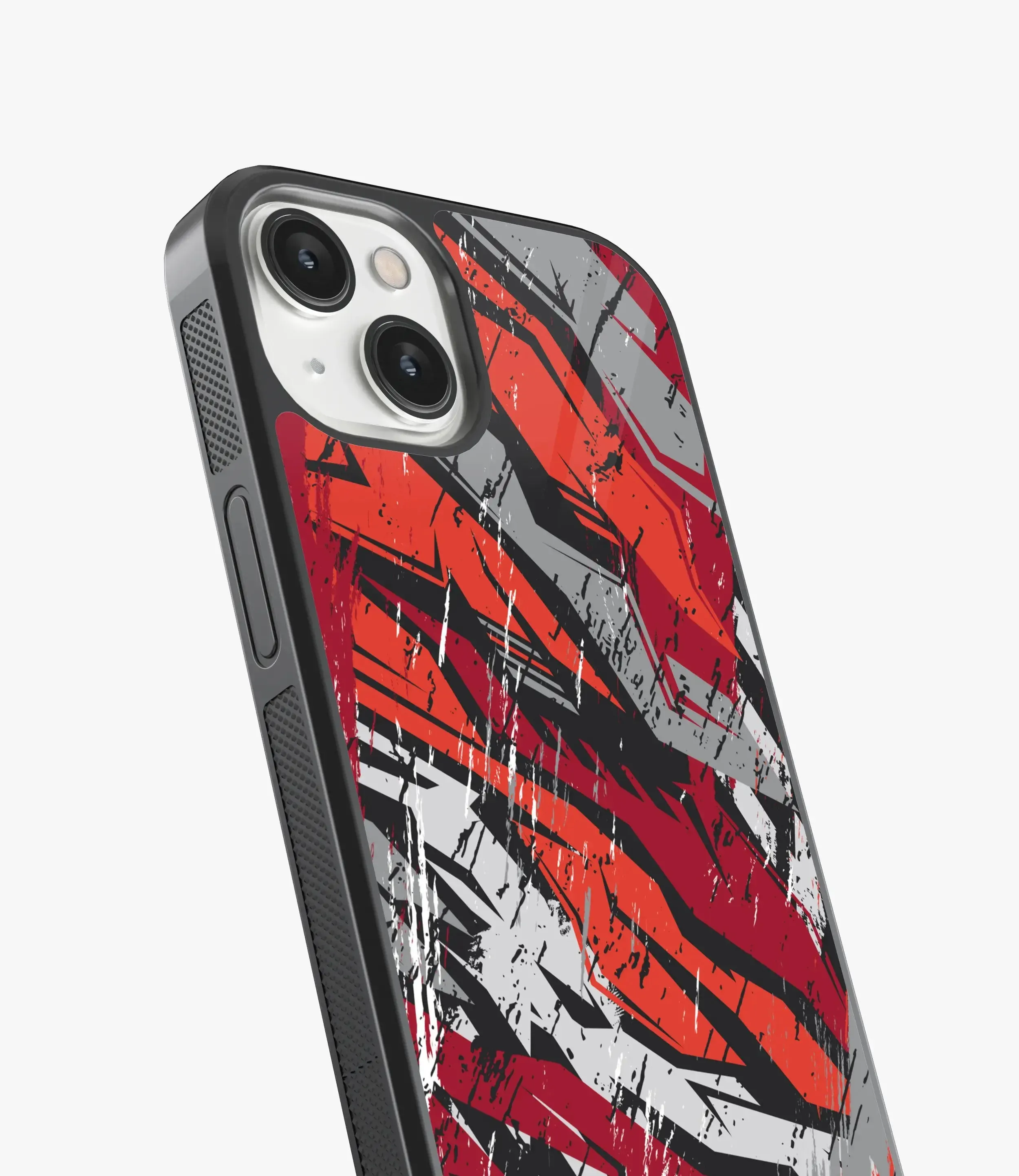 Abstract Quick Shift Pattern Glass Case