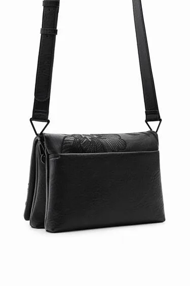 Alpha Dortmund Flap Purse - Black