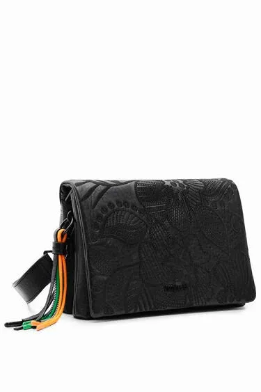 Alpha Dortmund Flap Purse - Black