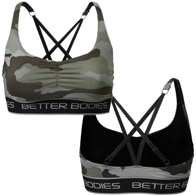 Better Bodies Athlete Short Top - Camo Print