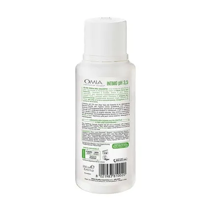 Bio Aloe Vera Intimate hygiene cleanser Ph 3.5 Organic 250 ml, Omia