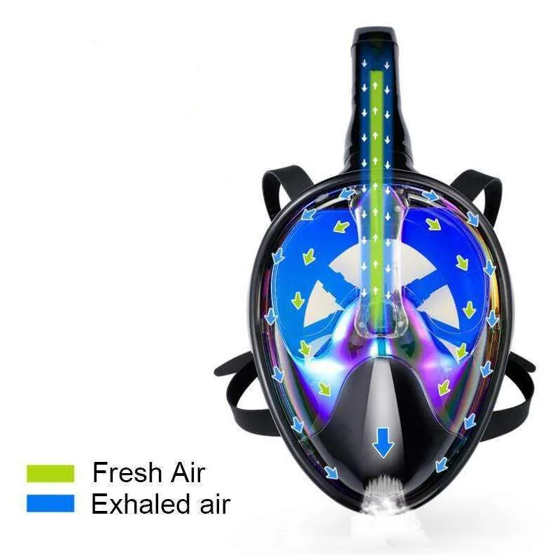 Blue Bay Designer Snorkel Mask