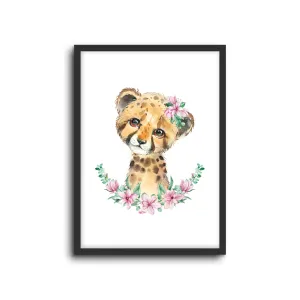 Cheetah - Floral