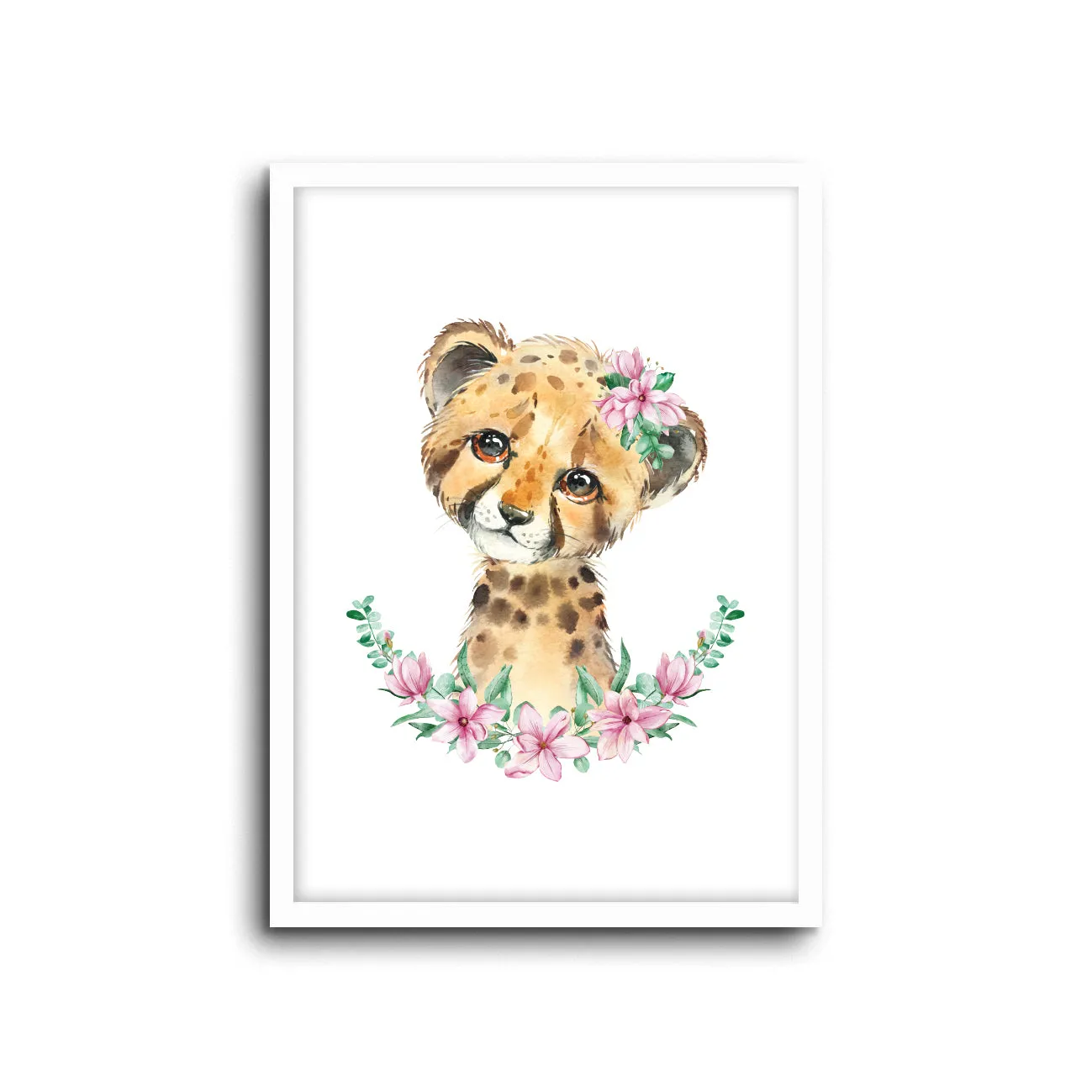 Cheetah - Floral