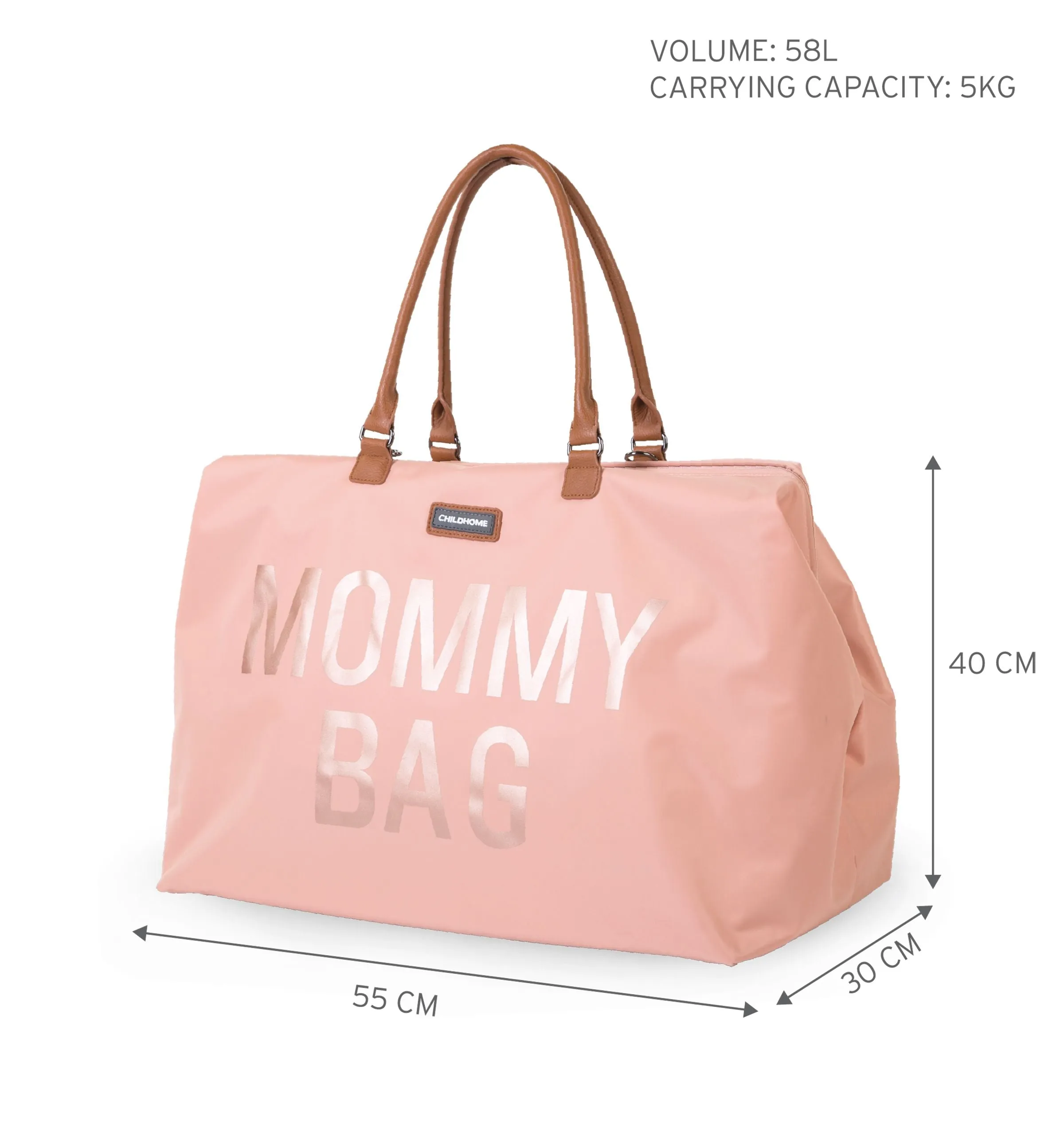 Childhome Mommy Bag Nursery Bag - Pink