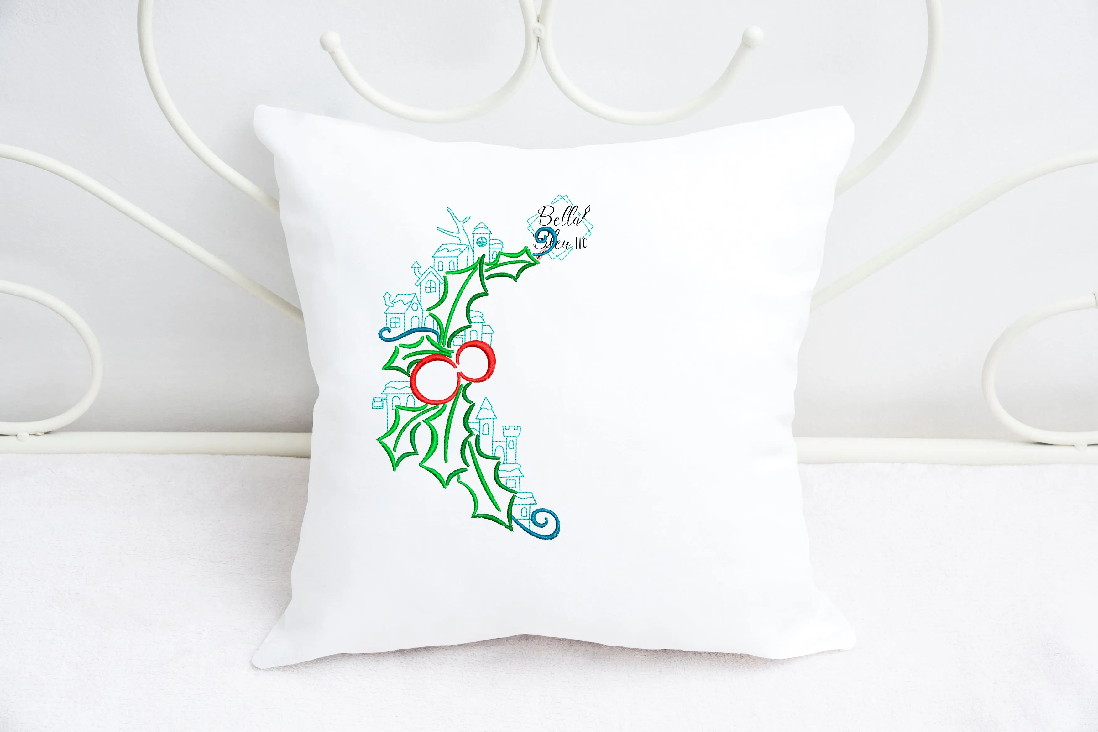 Christmas Village #5 Machine Embroidery Design