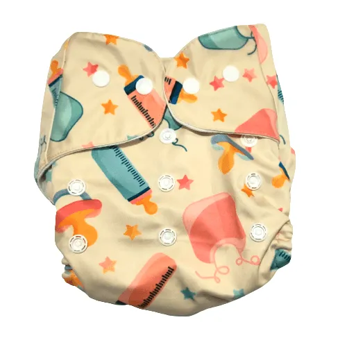 Combo of 5 Reusable Diapers - Option M