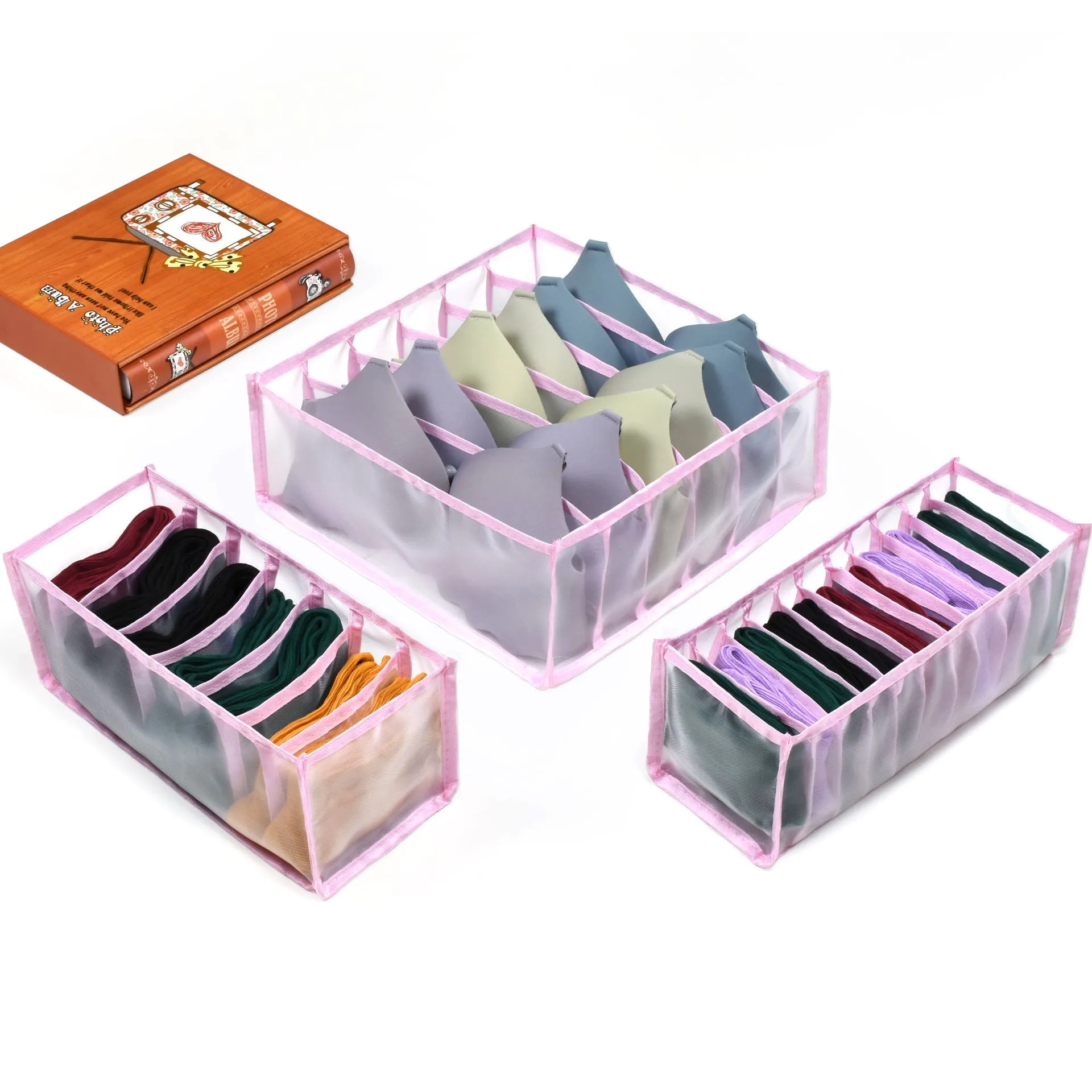 Drawer Type Underwear & Socks Storage Box