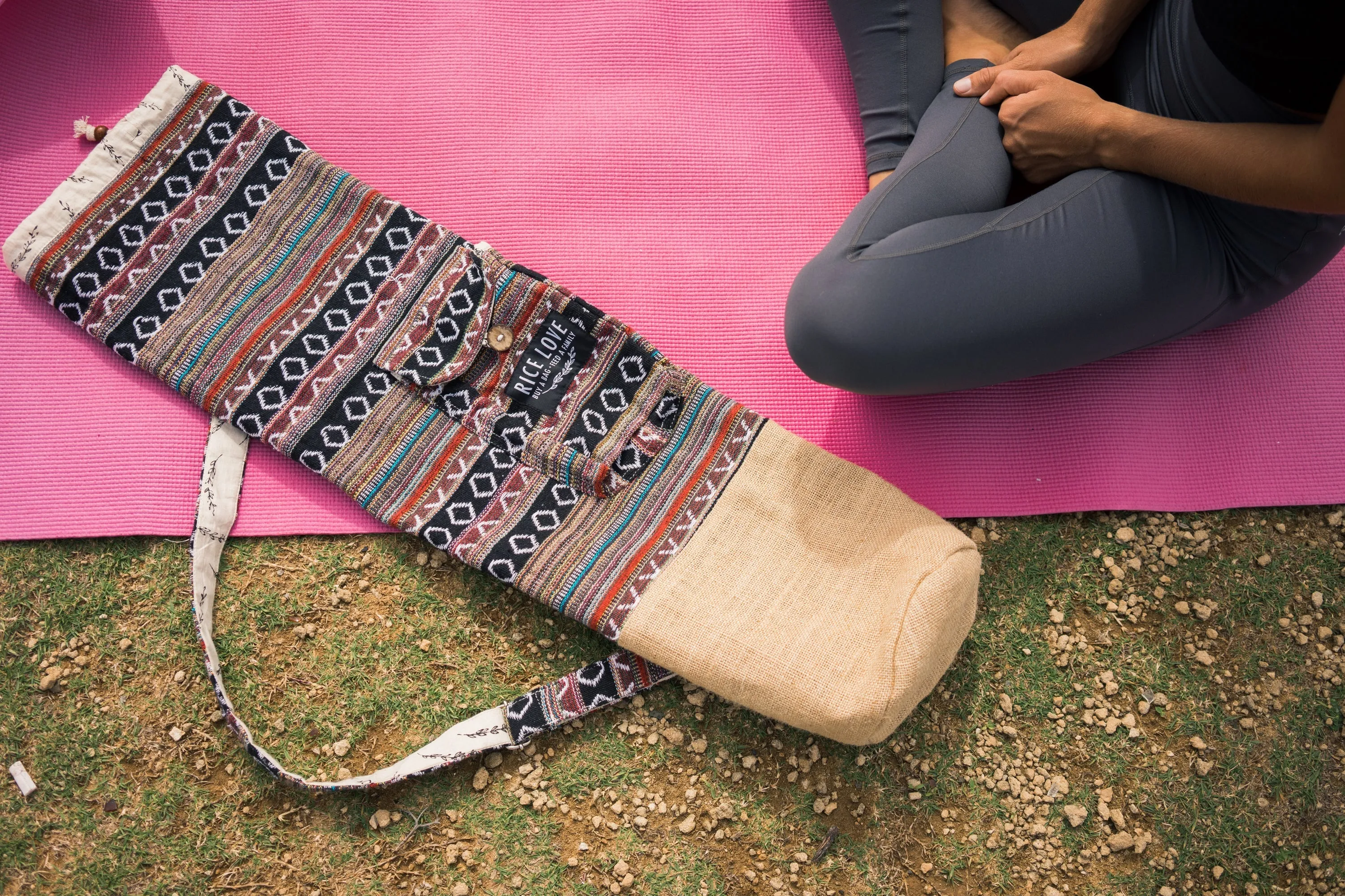 DRIPZ x Rice Love - Yoga Mat Bag - Zen