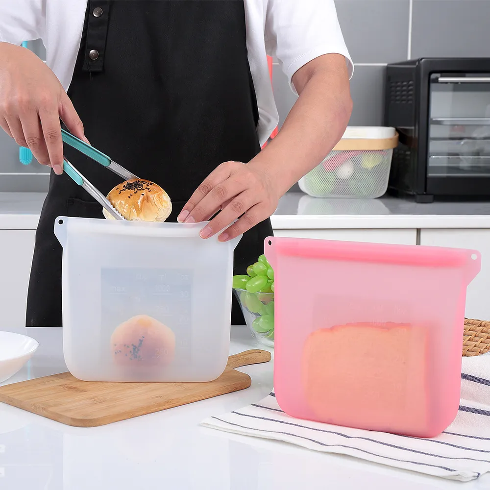 Food Grade Silicone Storage Bags