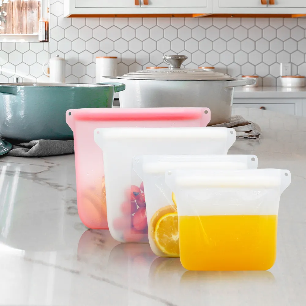 Food Grade Silicone Storage Bags