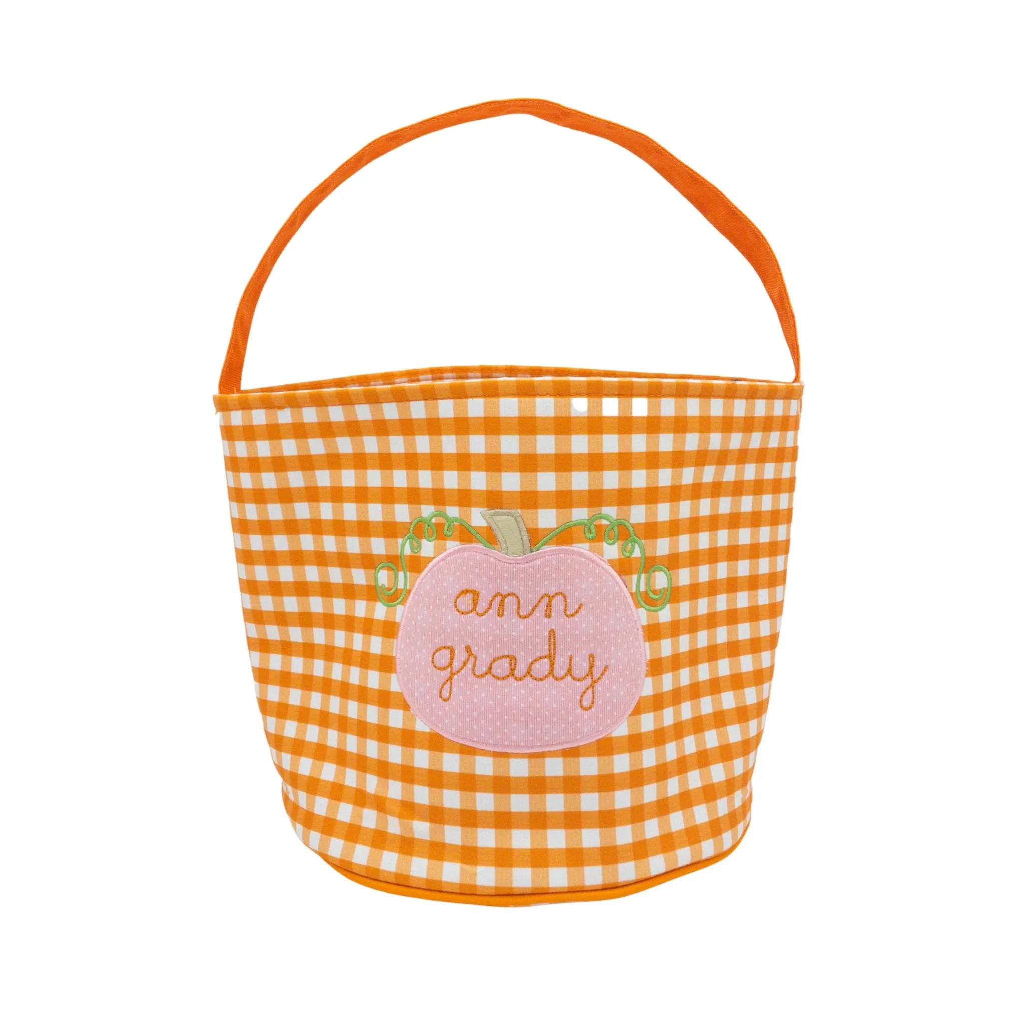 Gingham Tote Bucket - FINAL SALE