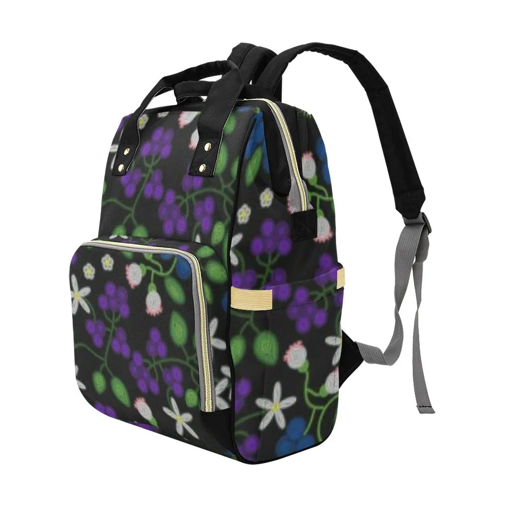 Grandmothers Stories Midnight Multi-Function Diaper Backpack/Diaper Bag