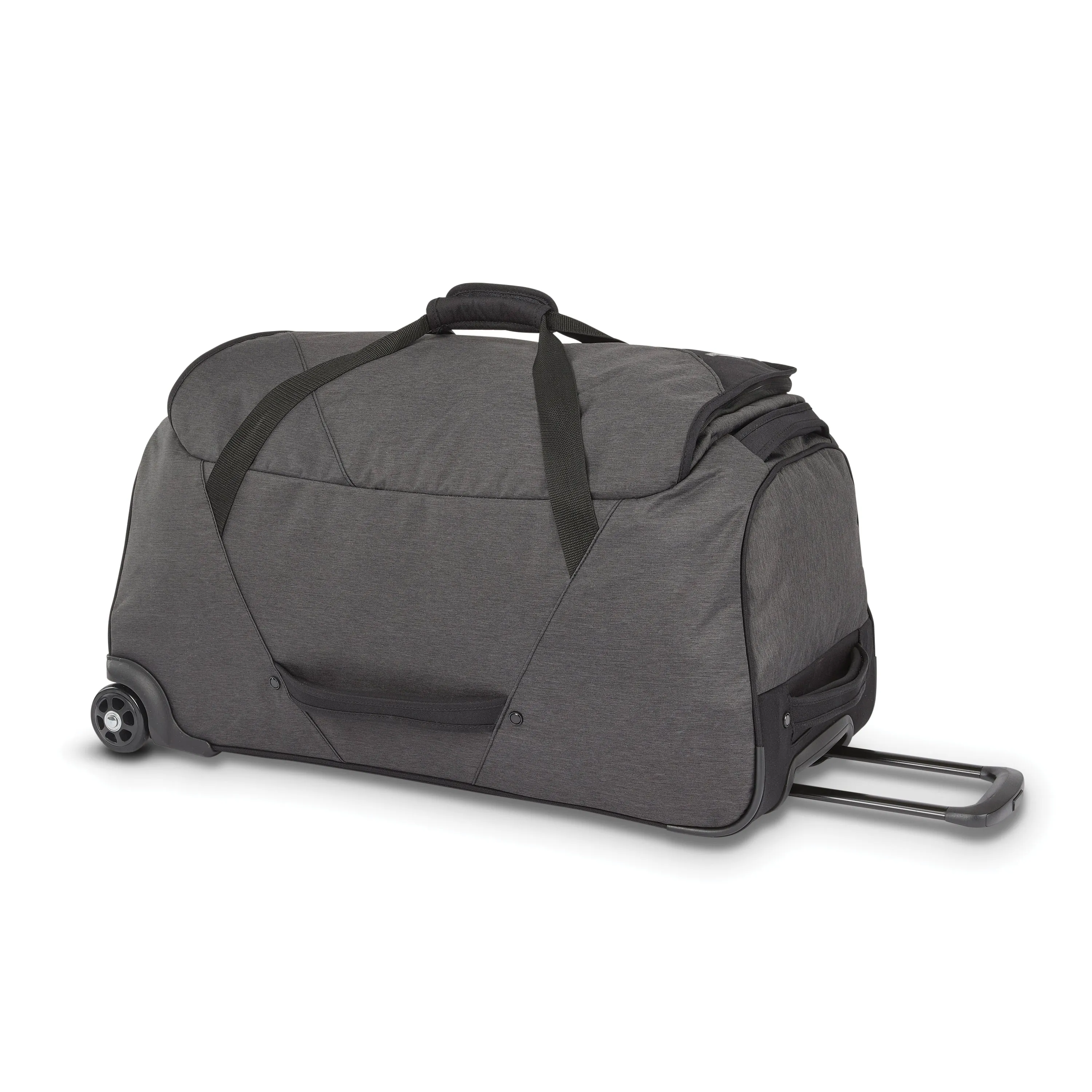 High Sierra Forester Collection 28" Wheeled Duffle - Black Heather/Black