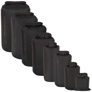 Highlander Black Waterproof Dry Bags 1-140L