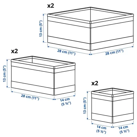 IKEA - SKUBB Drawer Organizer