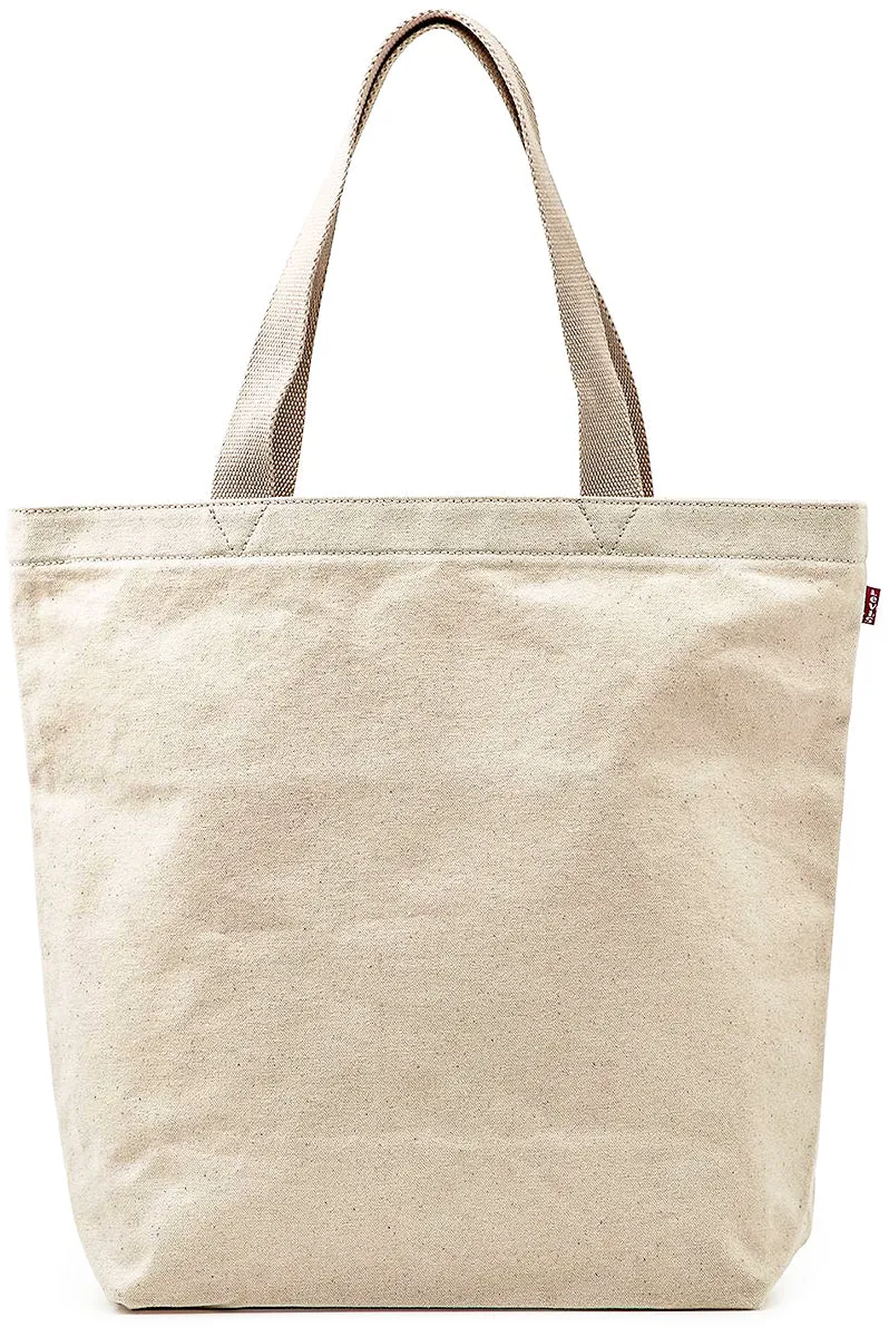 Levi Batwing Tote In Beige