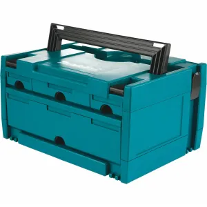 Makita P-84311 MAKPAC 4 Drawer Interlocking Case w/ Pressure Locking Mechanism