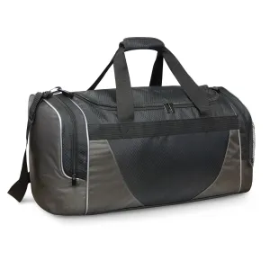 Merchology Black/Grey Excelsior Duffle Bag