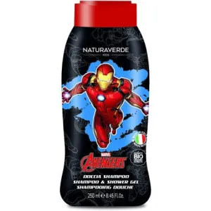 Naturaverde Kids Marvel Avengers Iron Man children's shampoo and shower gel with calendula and chamomile extracts 250 ml , So  i  o