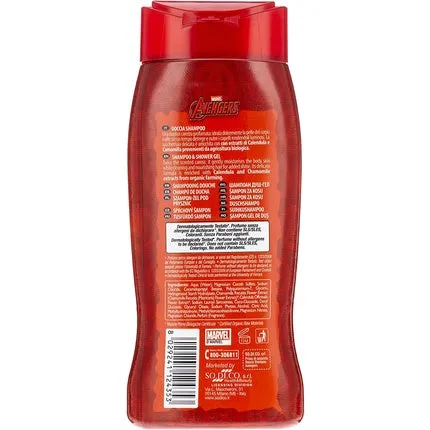 Naturaverde Kids Marvel Avengers Iron Man children's shampoo and shower gel with calendula and chamomile extracts 250 ml , So  i  o