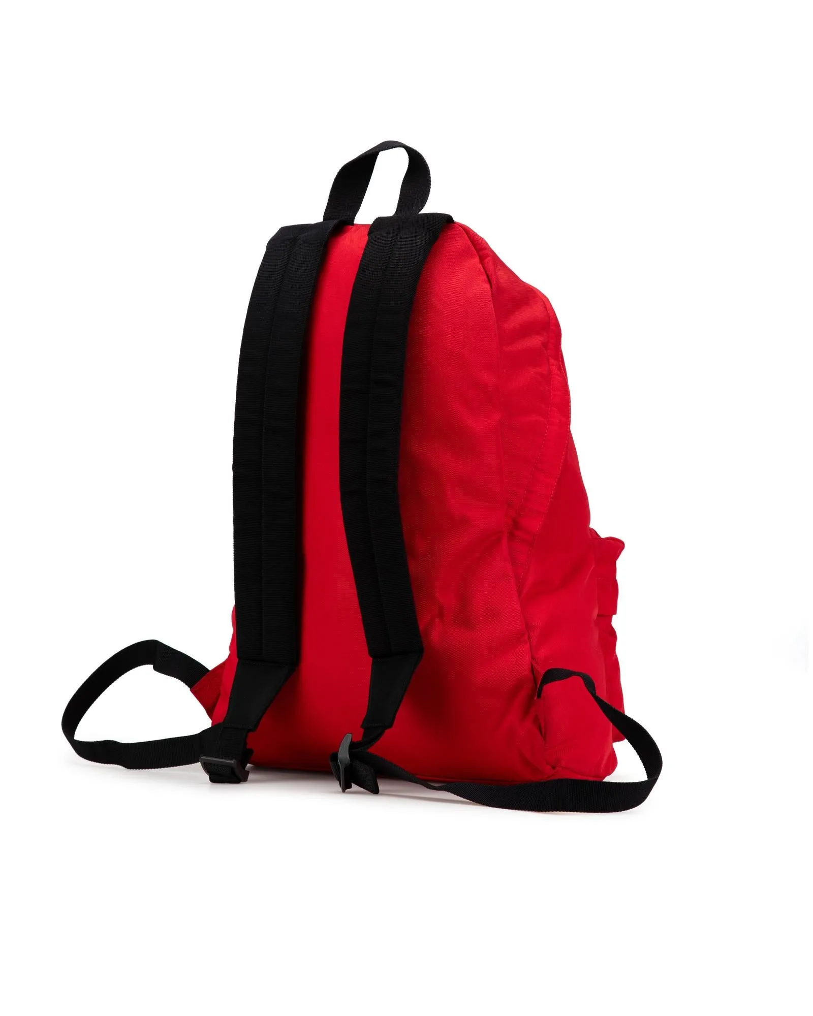 Nylon Explorer Backpack with Multiple Pockets and Zip Closures