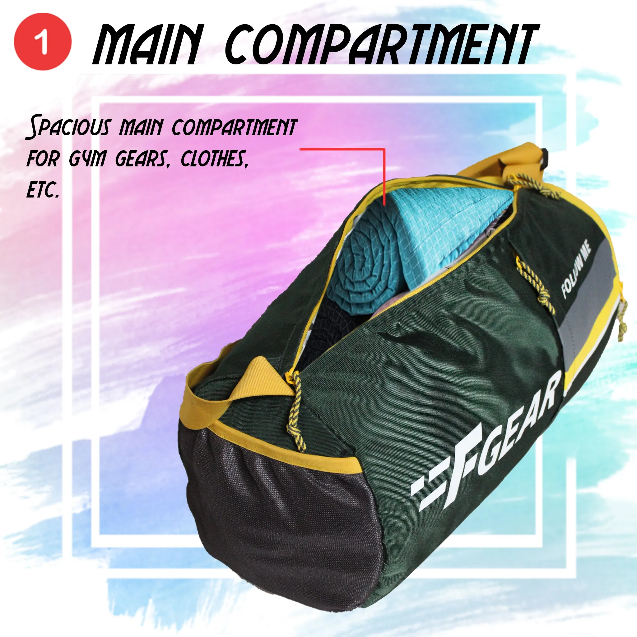 Ob 21L Spruce Gym Bag