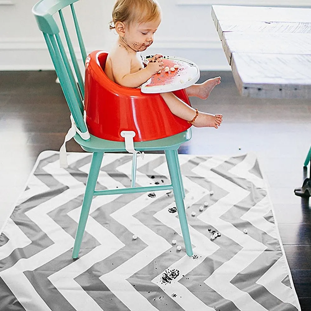 Prince Lionheart Multi-Use Floor Mat (Chevron Grey)