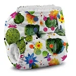 Print g2 One Size Pocket Diaper with 6-r Soaker- SNAP