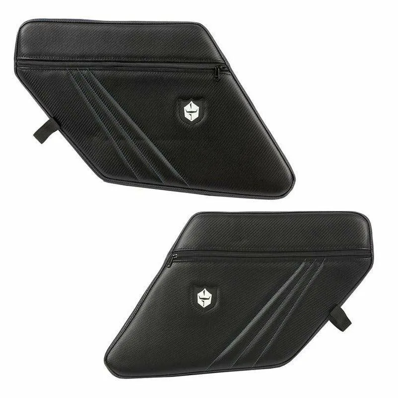 Pro Armor Polaris RZR Rear Traditional Half Door Knee Pads with Storage