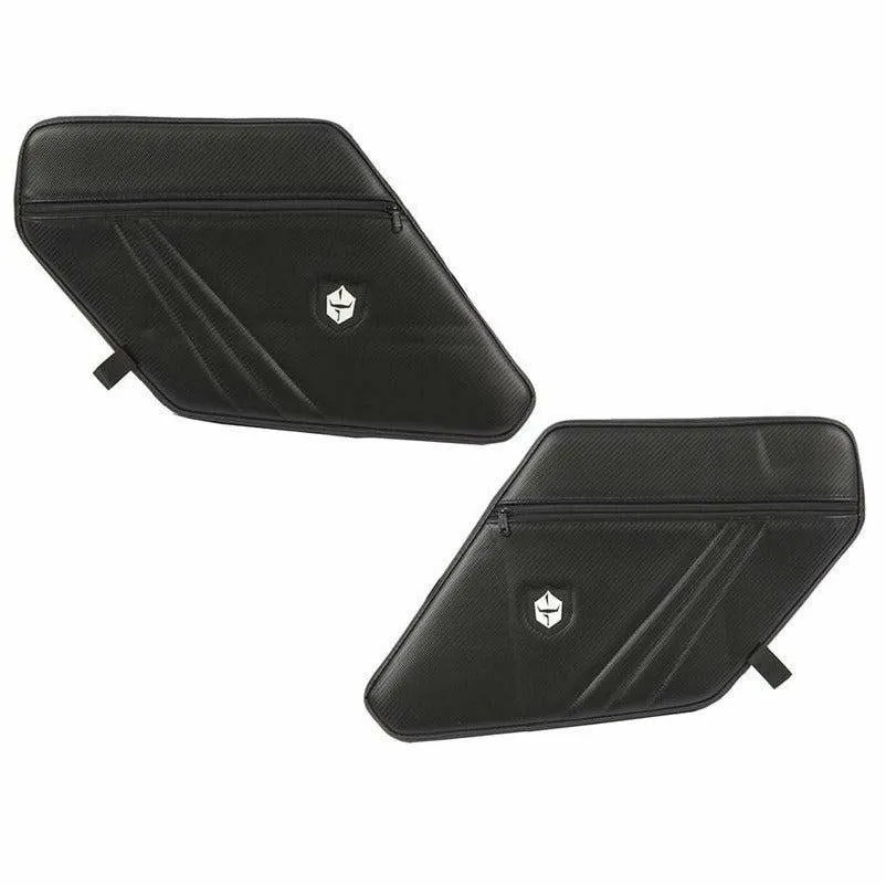 Pro Armor Polaris RZR Rear Traditional Half Door Knee Pads with Storage