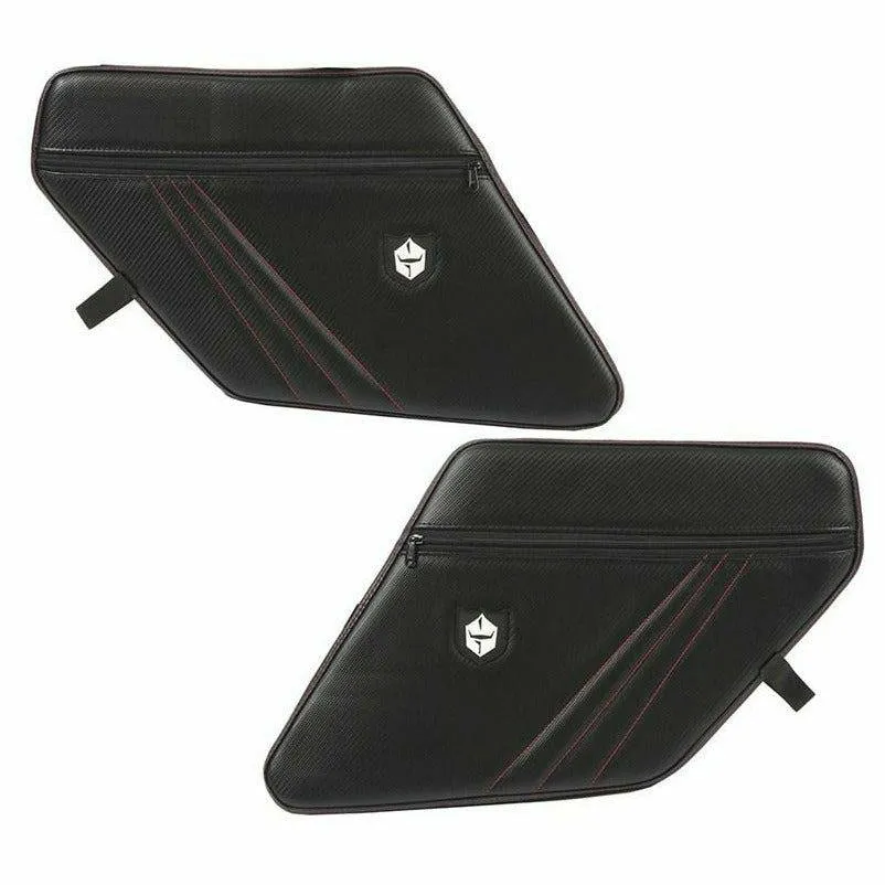 Pro Armor Polaris RZR Rear Traditional Half Door Knee Pads with Storage