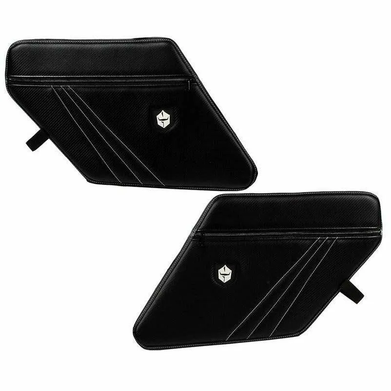 Pro Armor Polaris RZR Rear Traditional Half Door Knee Pads with Storage