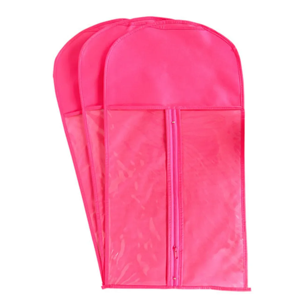 PVC Waterproof & Dustproof Wig Cover Bag With Clip