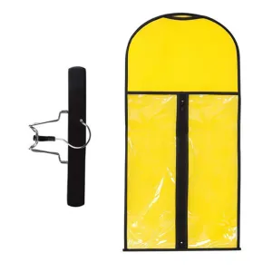 PVC Waterproof & Dustproof Wig Cover Bag With Clip