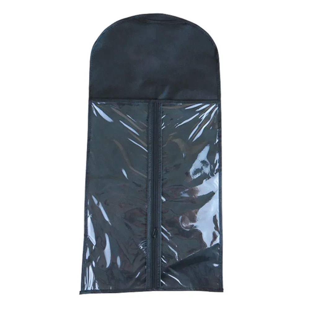 PVC Waterproof & Dustproof Wig Cover Bag With Clip