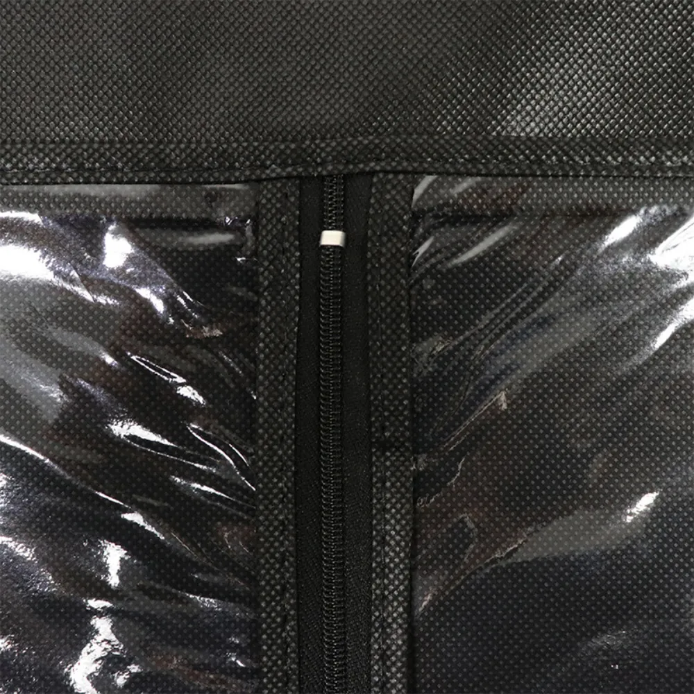 PVC Waterproof & Dustproof Wig Cover Bag With Clip