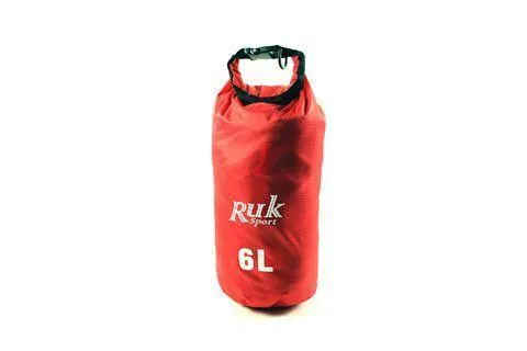 Ruk Sports Dry Bag Light Weight Red