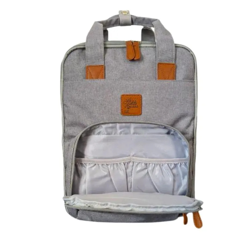 Signature Diaper Bag - Grey