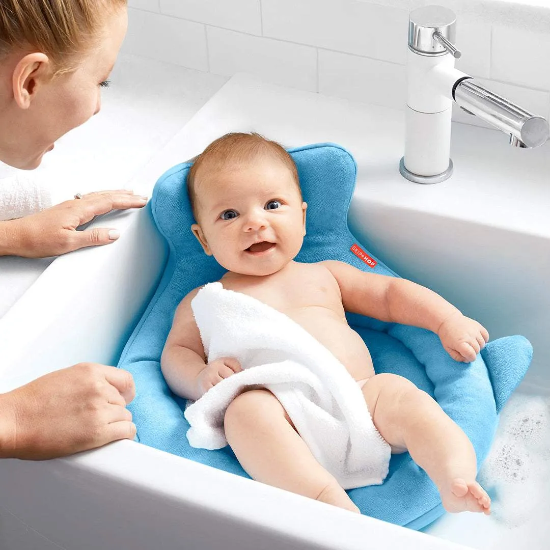 Skip Hop Blue Color Moby Soft Spot Sink Bather 3months to 24months