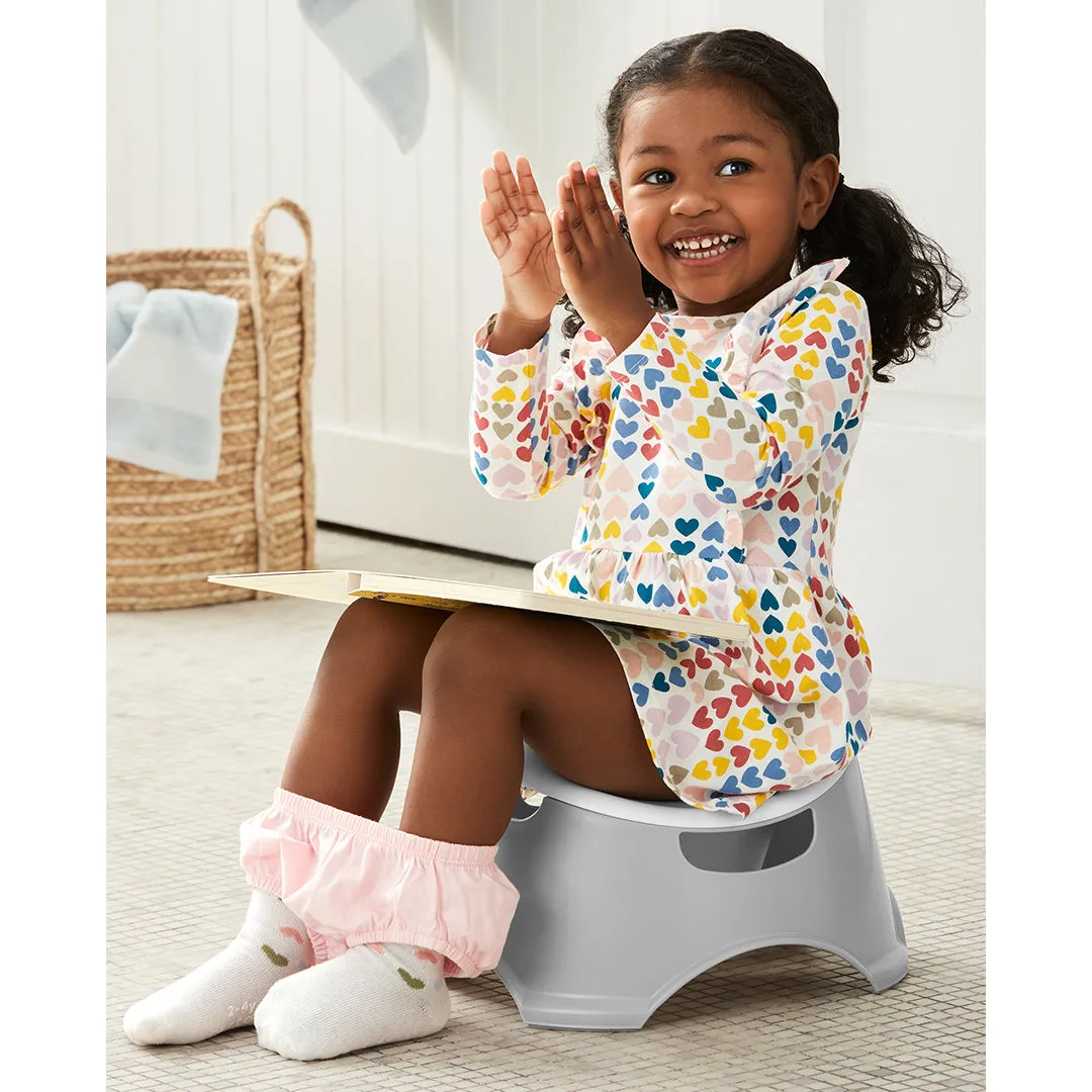 Skip Hop Easy Comfort White & Grey Potty 18months to 48months