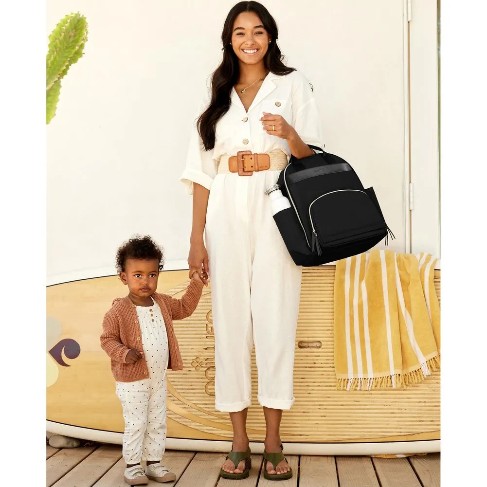 Skip Hop Envi Luxe Backpack Diaper Bag - Black