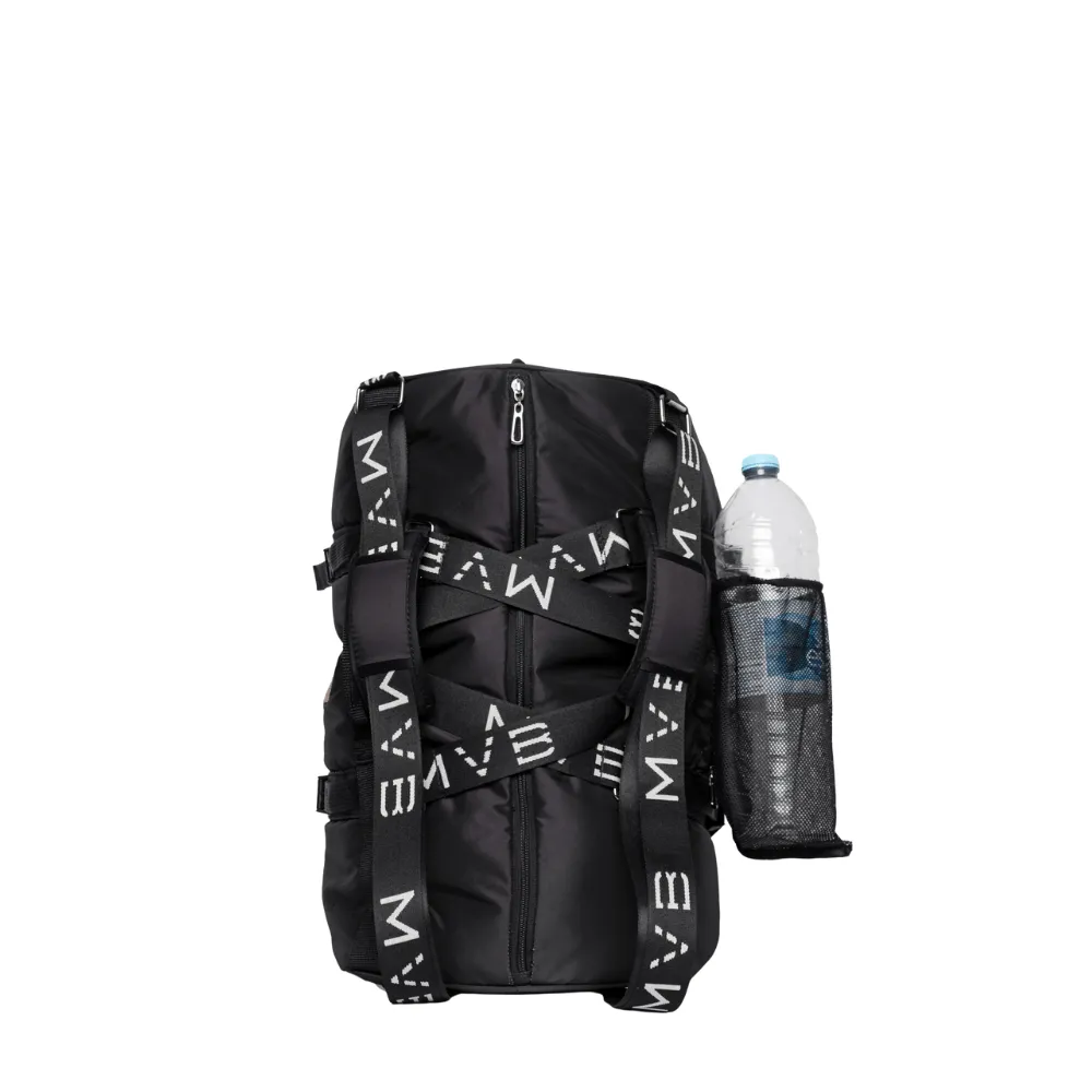 Sports Recycled Ocean Waste Vegan Duffle Bag | Black