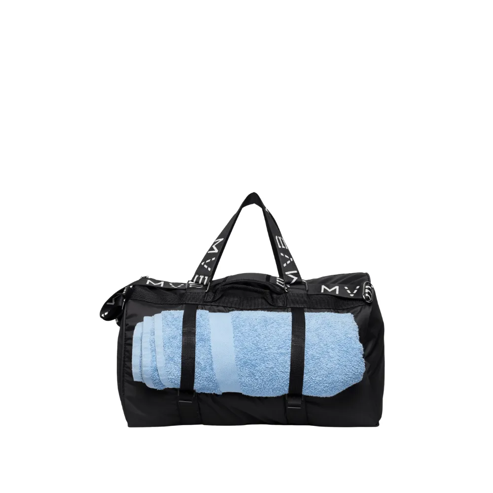 Sports Recycled Ocean Waste Vegan Duffle Bag | Black