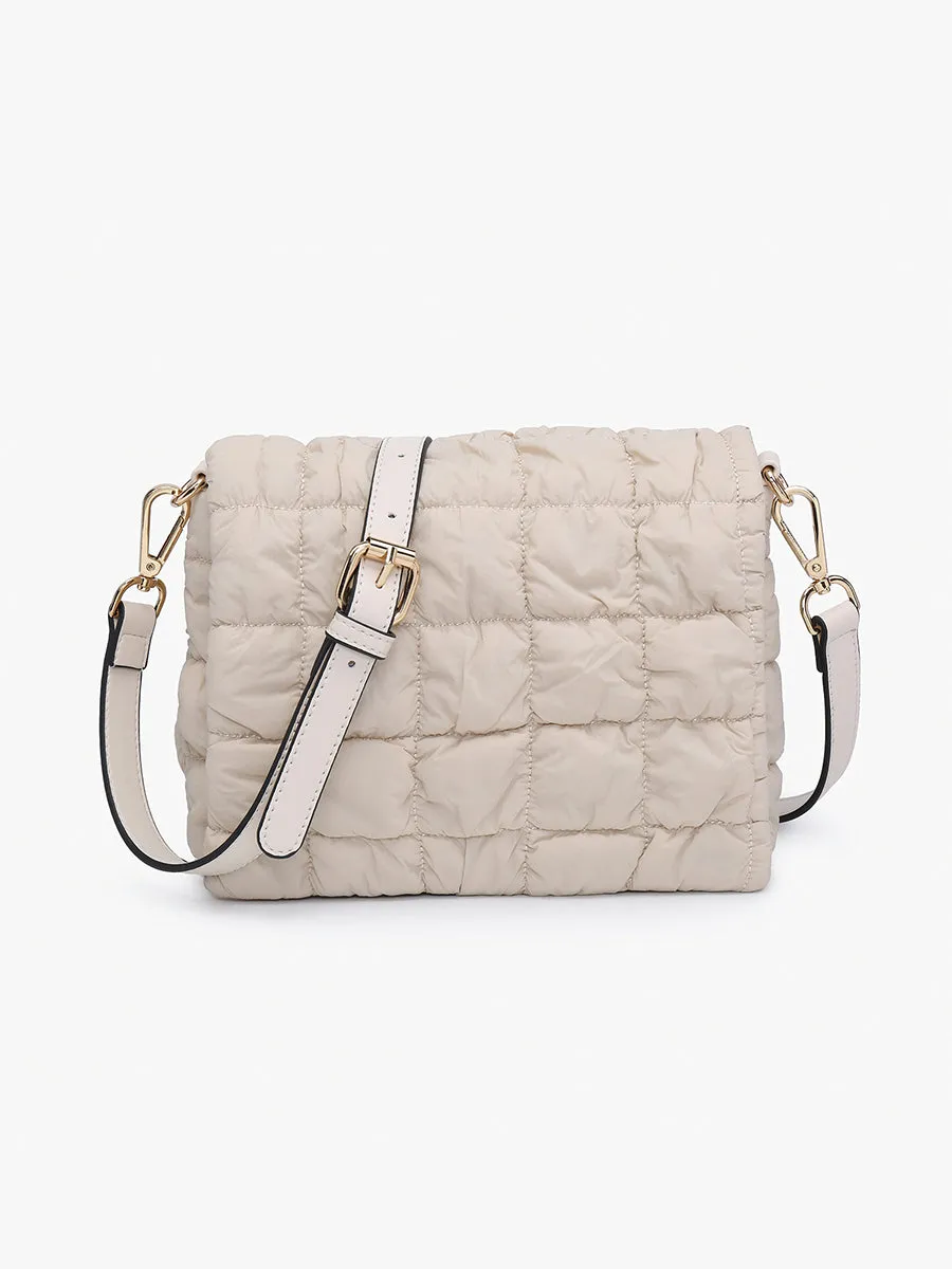 Tegan Quilted Nylon Crossbody