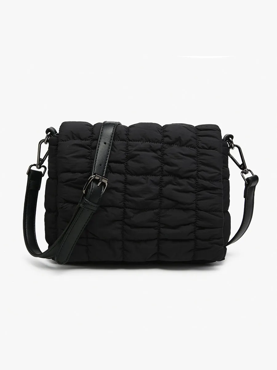 Tegan Quilted Nylon Crossbody