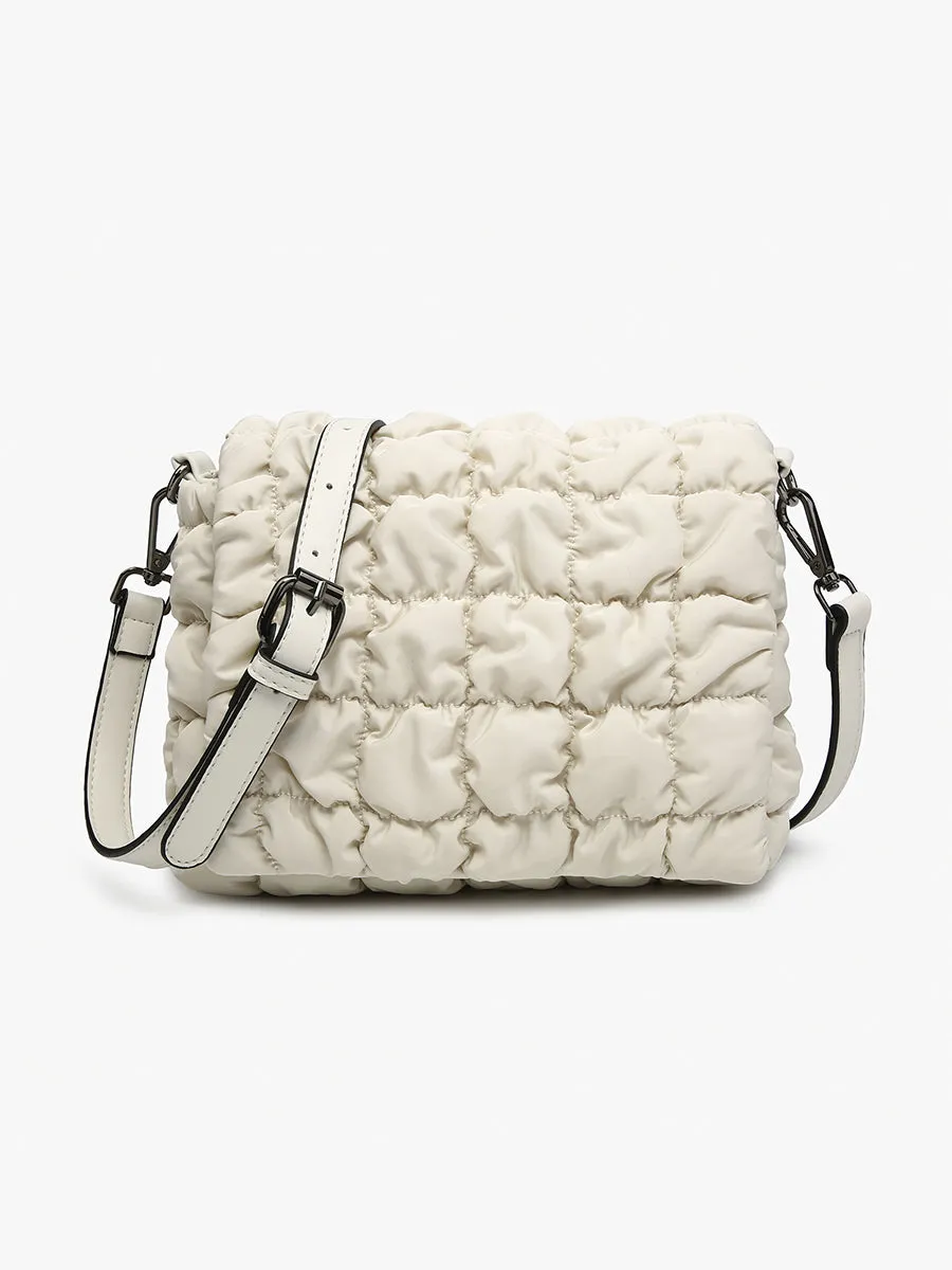 Tegan Quilted Nylon Crossbody