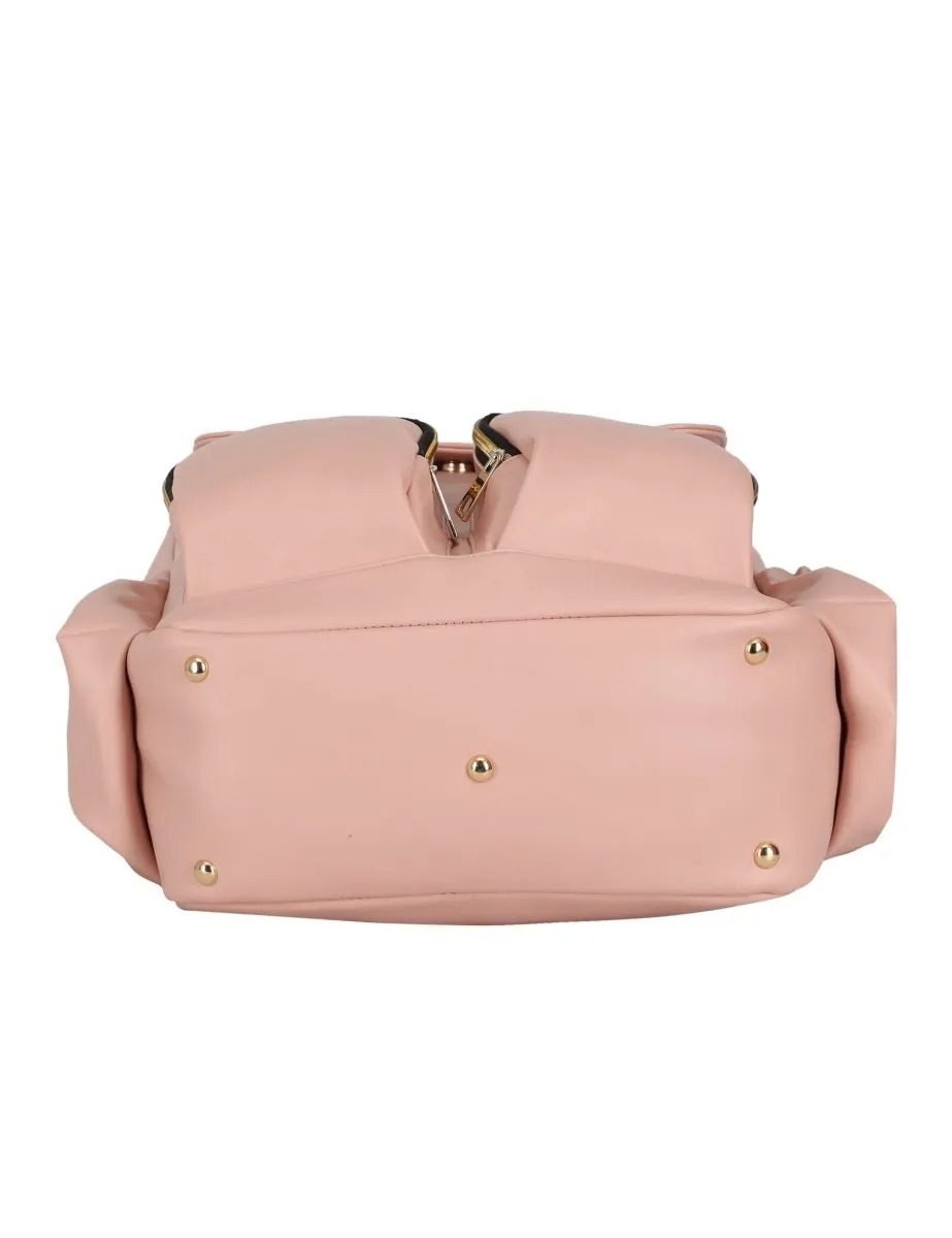 The Limited Edition Diaper Bag for Parents- Pastel Pink